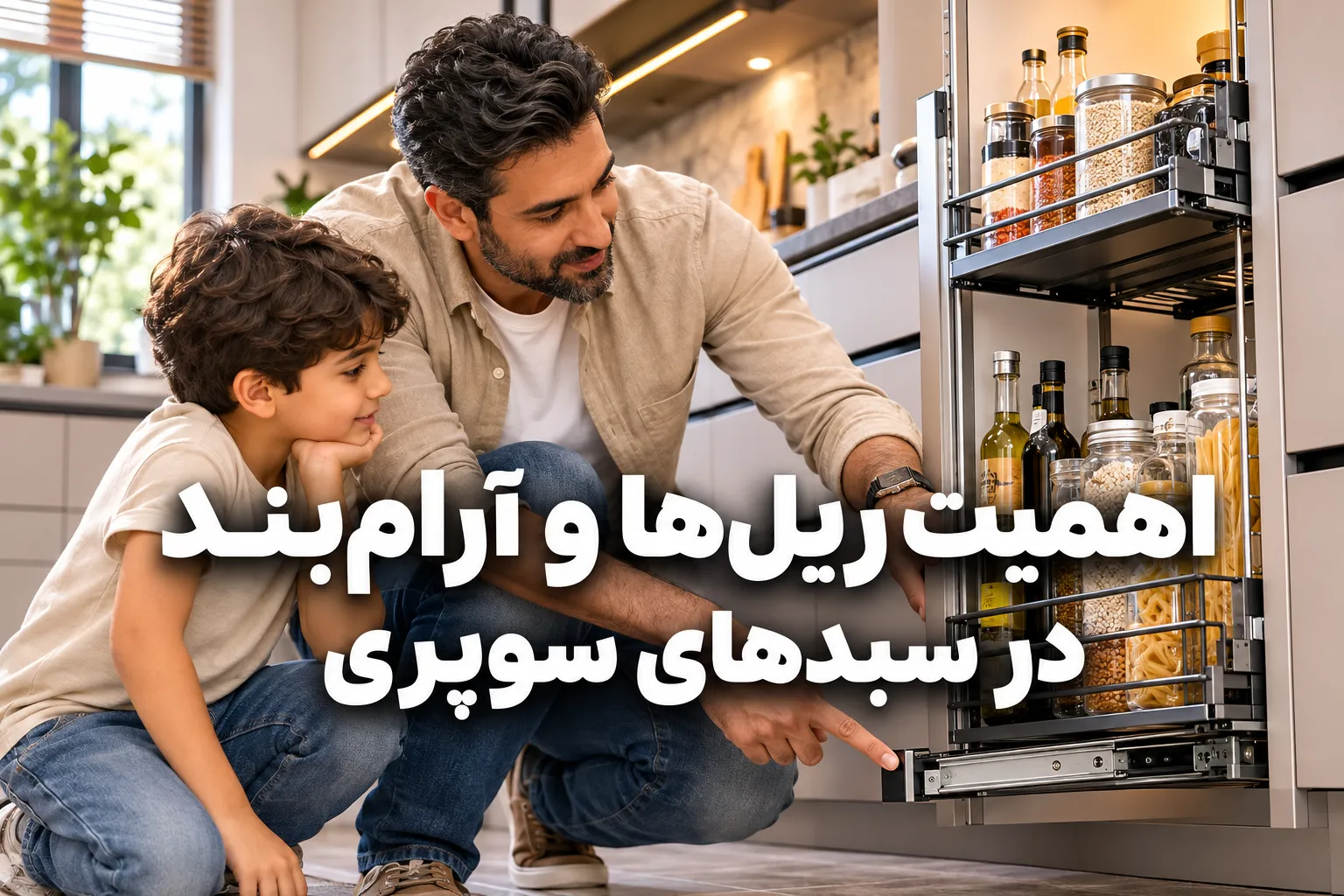 اهمیت ریل‌ها و آرام‌بند در سبدهای سوپری